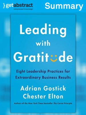 cover image of Leading with Gratitude (Summary)